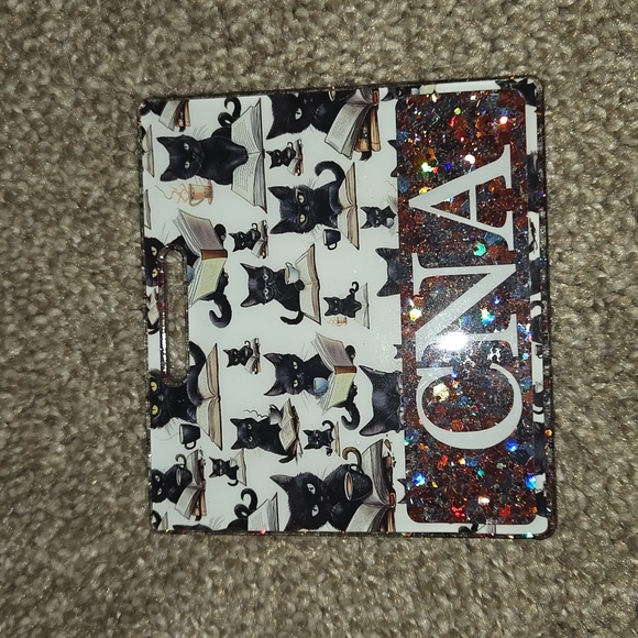 Cat with Books - Picture 1 of 2